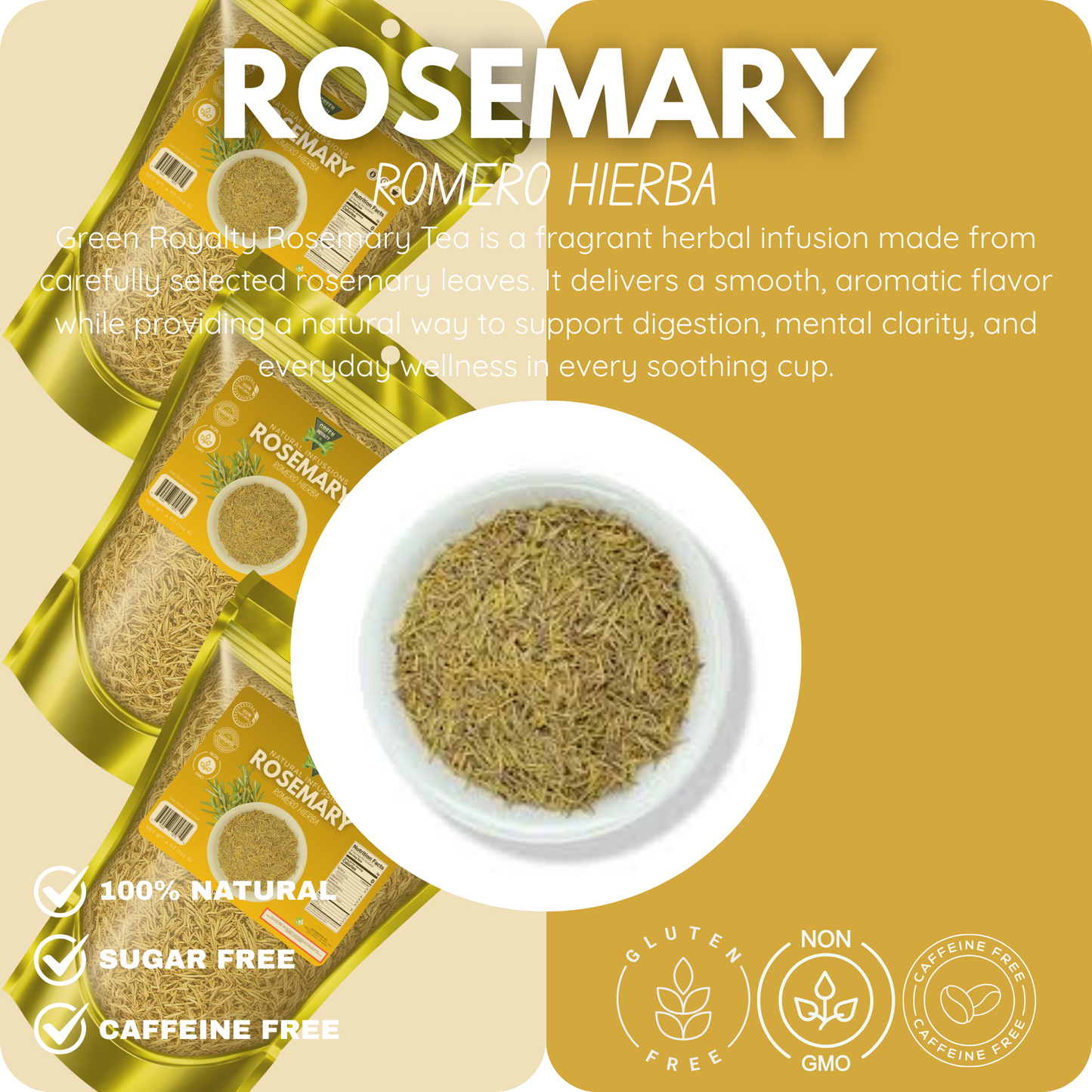 Green Royalty- Romero Hierba(4oz)/Rosemary