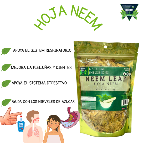 Green Royalty- Hoja Neem(4oz)/Neem Leaf