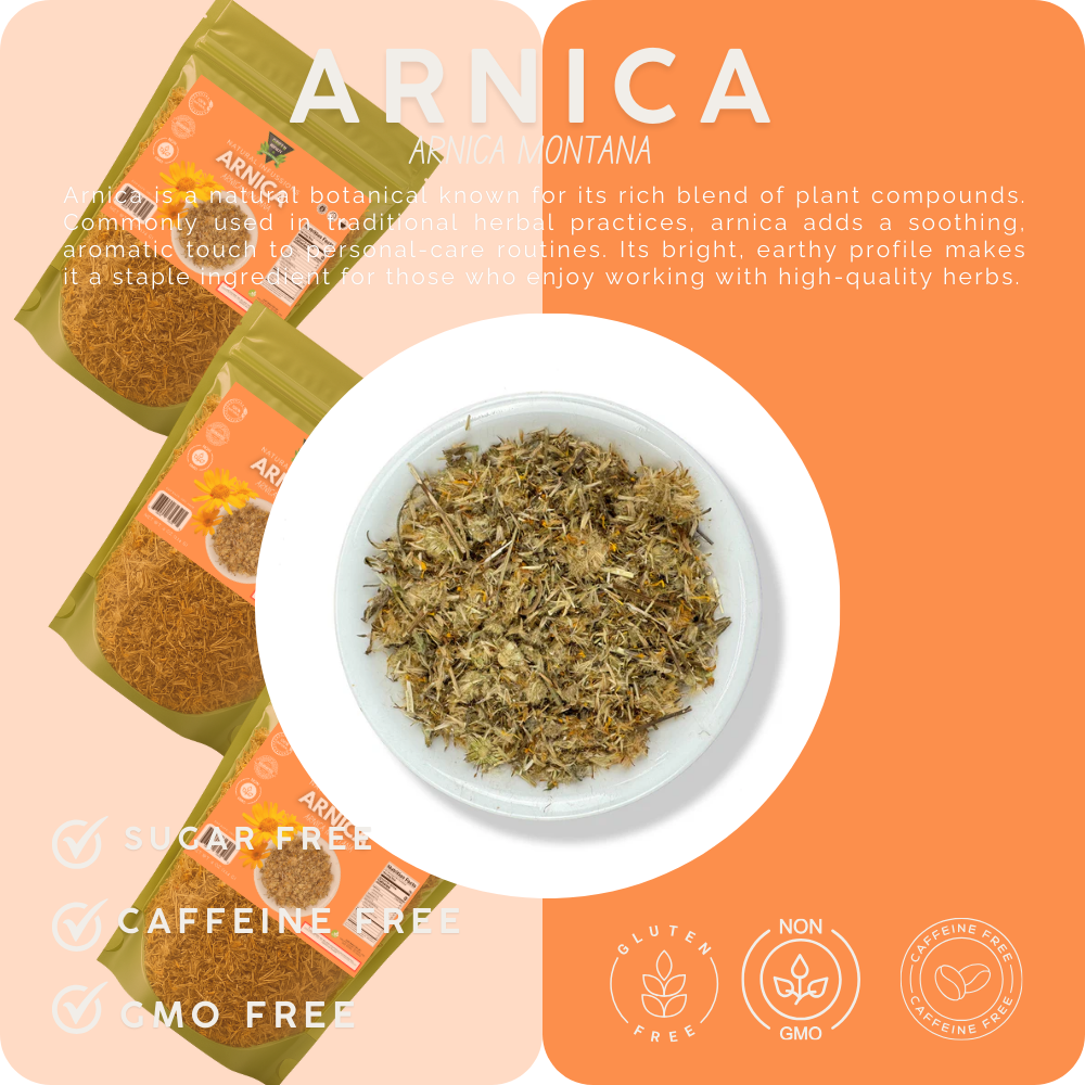 Green Royalty- Flor Arnica(4oz)/Arnica Flowers
