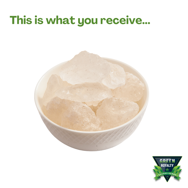 Green Royalty- Piedra de Alumbre(4oz)/ Alum Stone