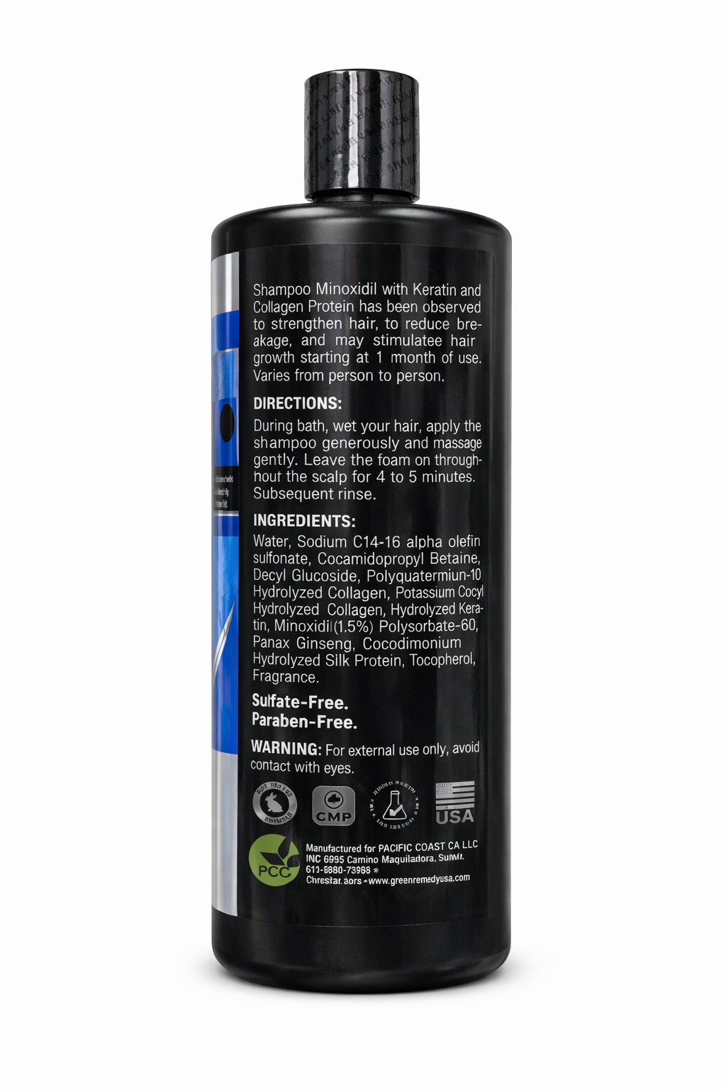 Green Royalty- Shampoo Minoxidil 1Lt
