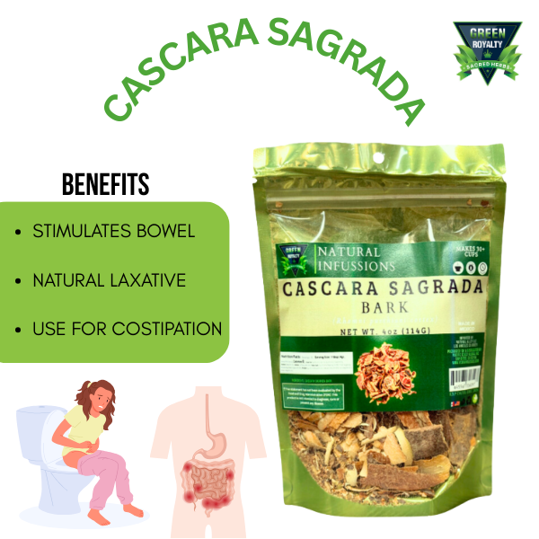 Green Royalty- Cascara Sagrada Hierba(4 oz)/Herb