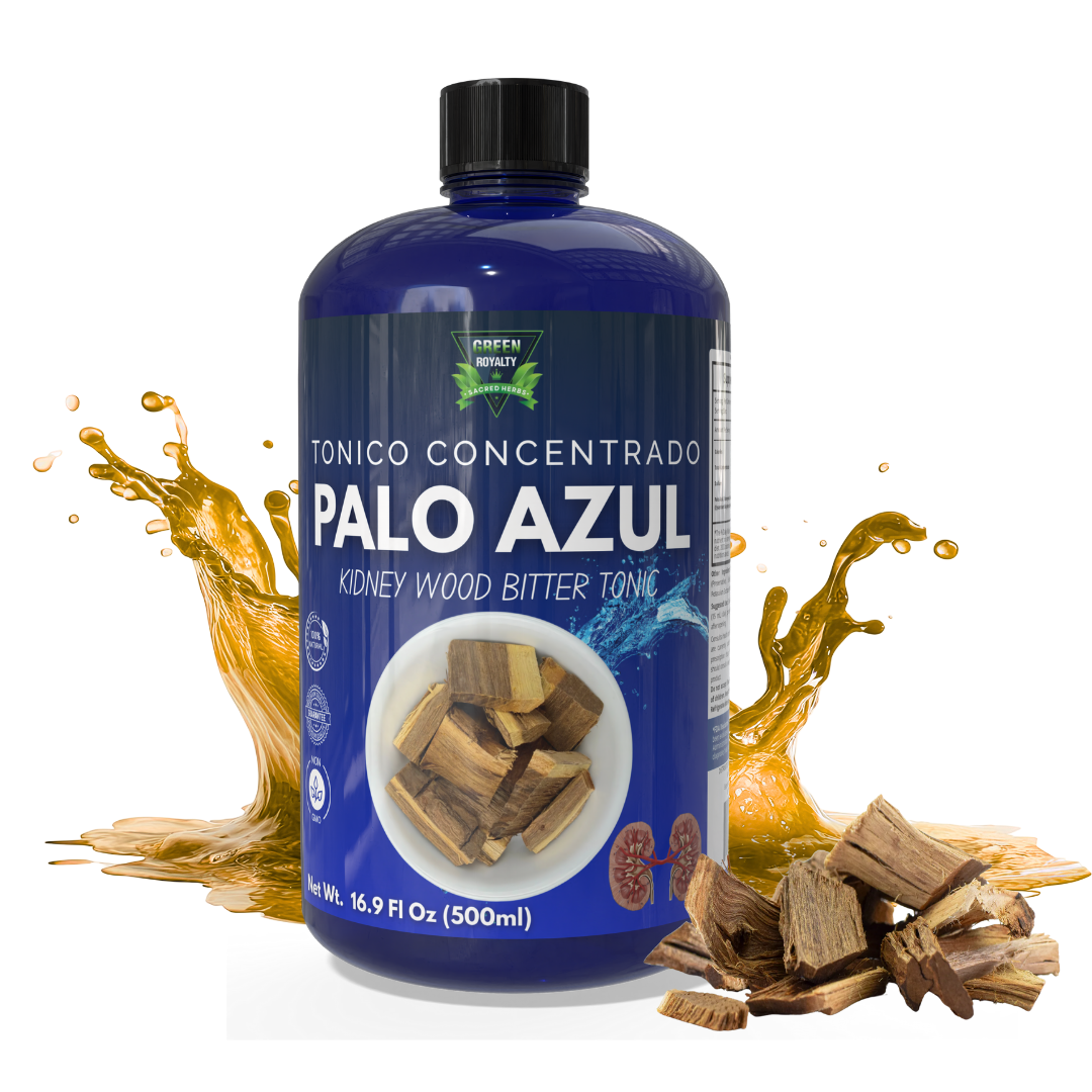 Green Royalty- Palo Azul Tonico 16oz(Kidneywood Tonic)