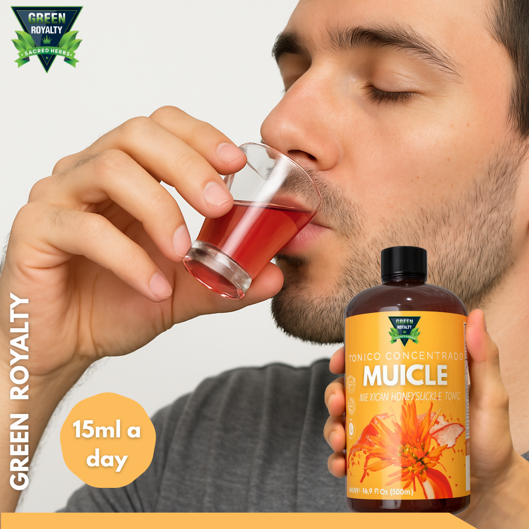Green Royalty- Muicle Tonic 16oz(Muicle tonico)