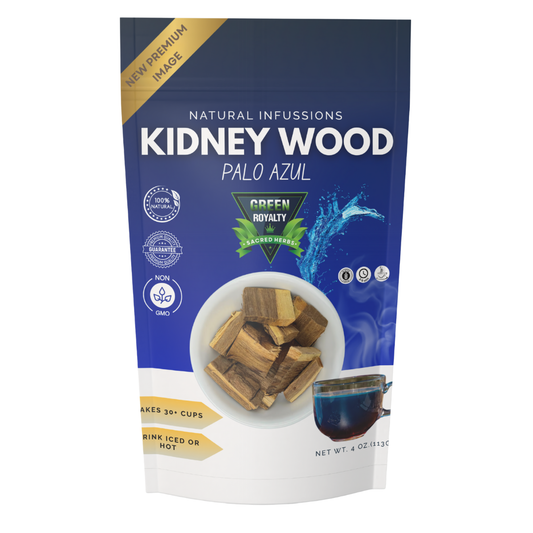 Green Royalty- KidneyWood Herb (4oz)/ Palo Azul (4oz)