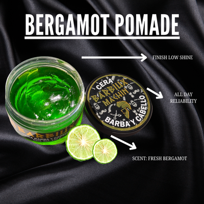 Barbiux Bergamot Beard & Hair Pomade (4oz)