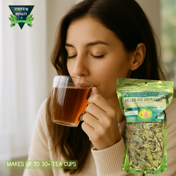 Green Royalty- Hoja de Guayaba(4oz)/Guava Leaf