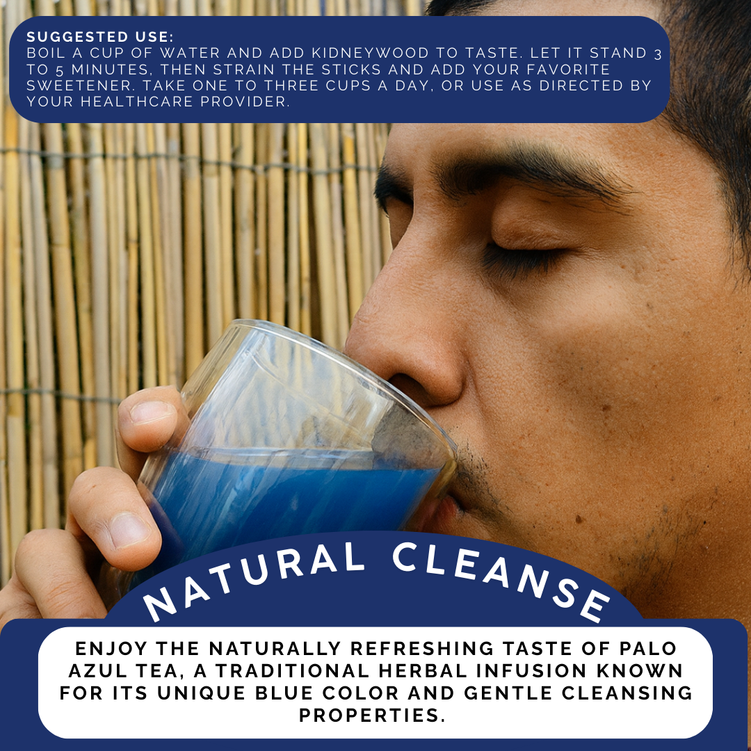 Green Royalty- KidneyWood Herb (4oz)/ Palo Azul (4oz)