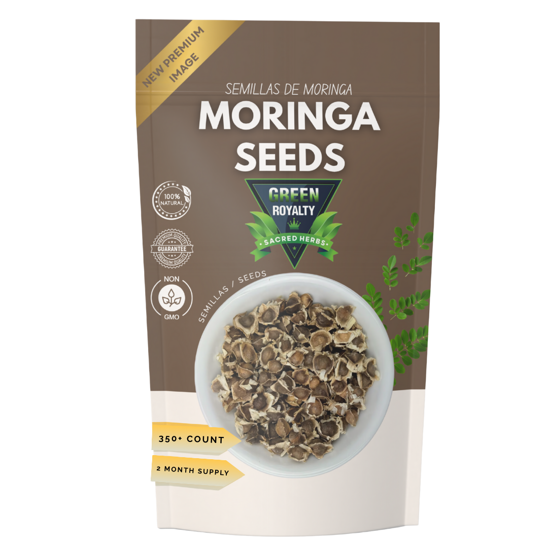 Green Royalty- Moringa Seeds /Moringa Semilla 4Oz.