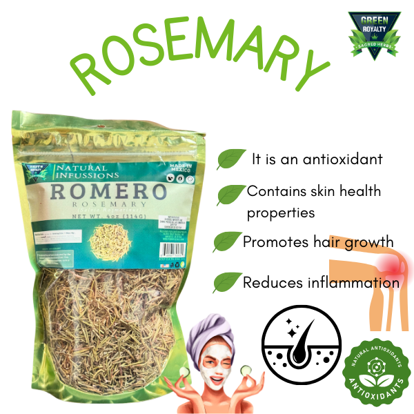 Green Royalty- Romero Hierba(4oz)/Rosemary