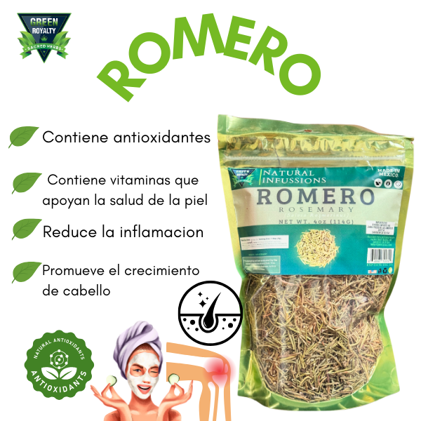 Green Royalty- Romero Hierba(4oz)/Rosemary