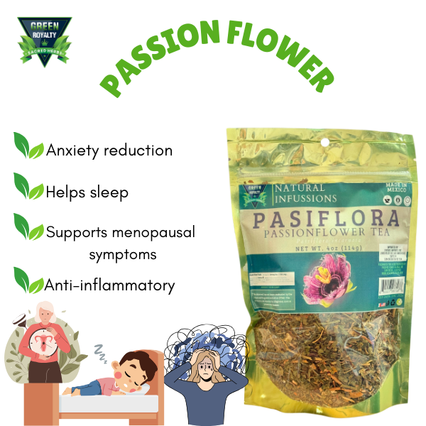 Green Royalty-Pasiflora(4oz)/Passionflower
