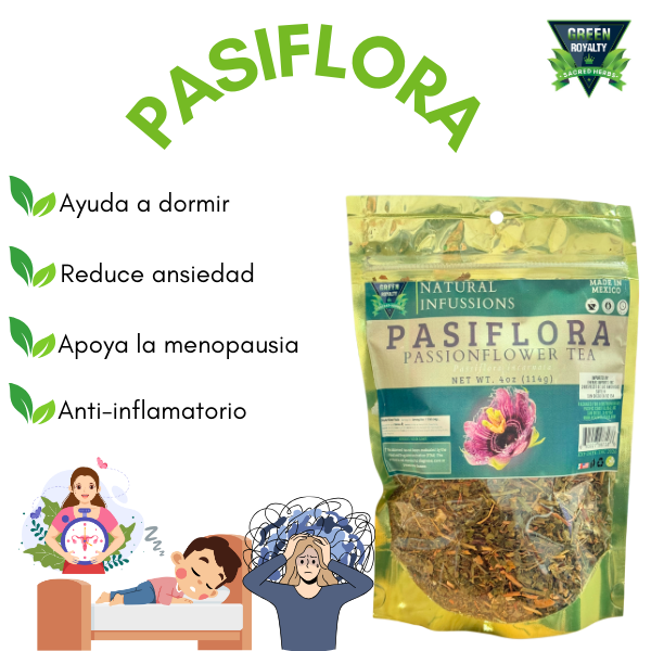Green Royalty-Pasiflora(4oz)/Passionflower