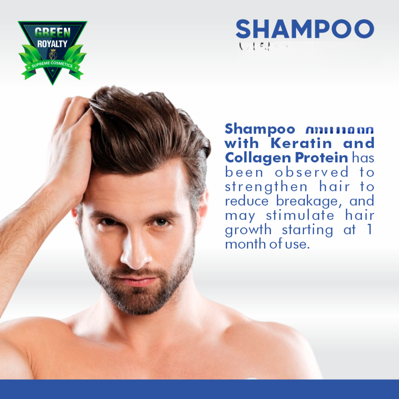 Green Royalty Minoxidil Shampoo Set – Bergamot Minoxidil & Keratin Collagen Shampoo, Unisex Hair Care, 2 Pack (32–33.8 fl oz Each)