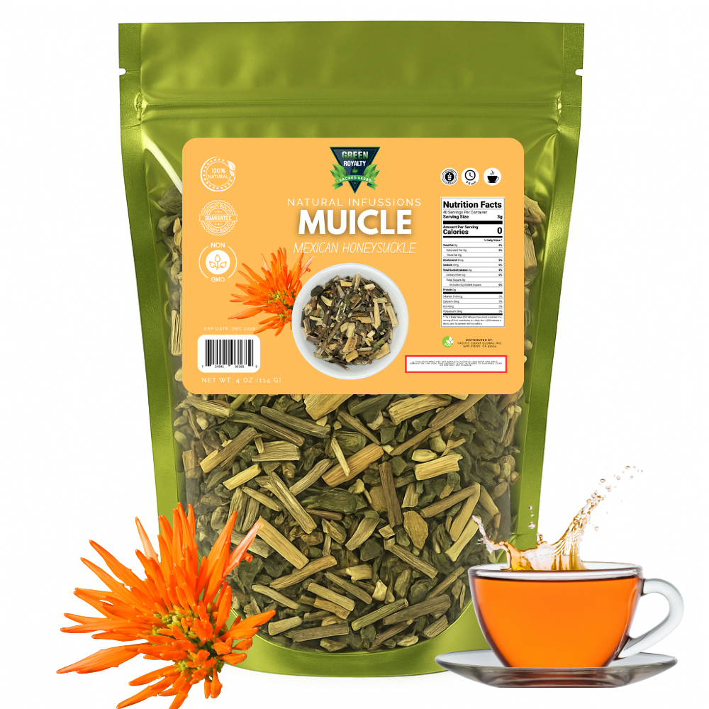 Green Royalty- Muicle Herb 4oz(Mexican Honeysuckle)