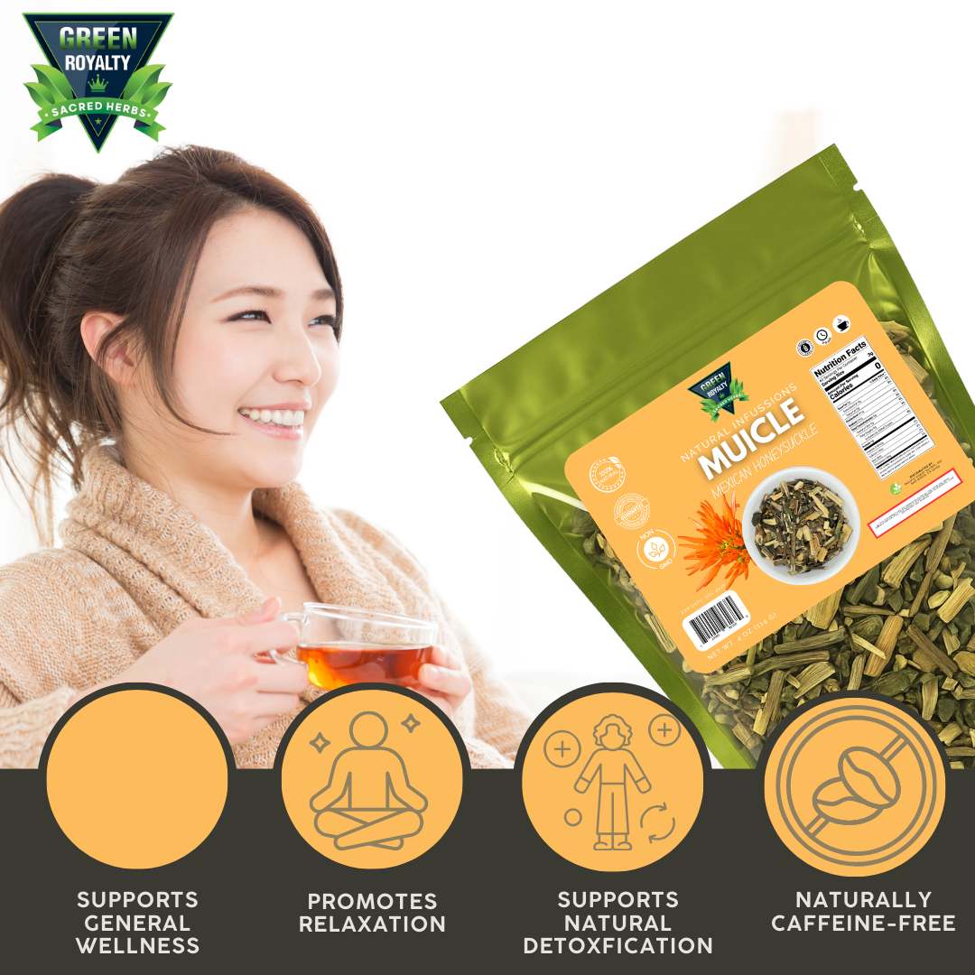 Green Royalty- Muicle Herb 4oz(Mexican Honeysuckle)