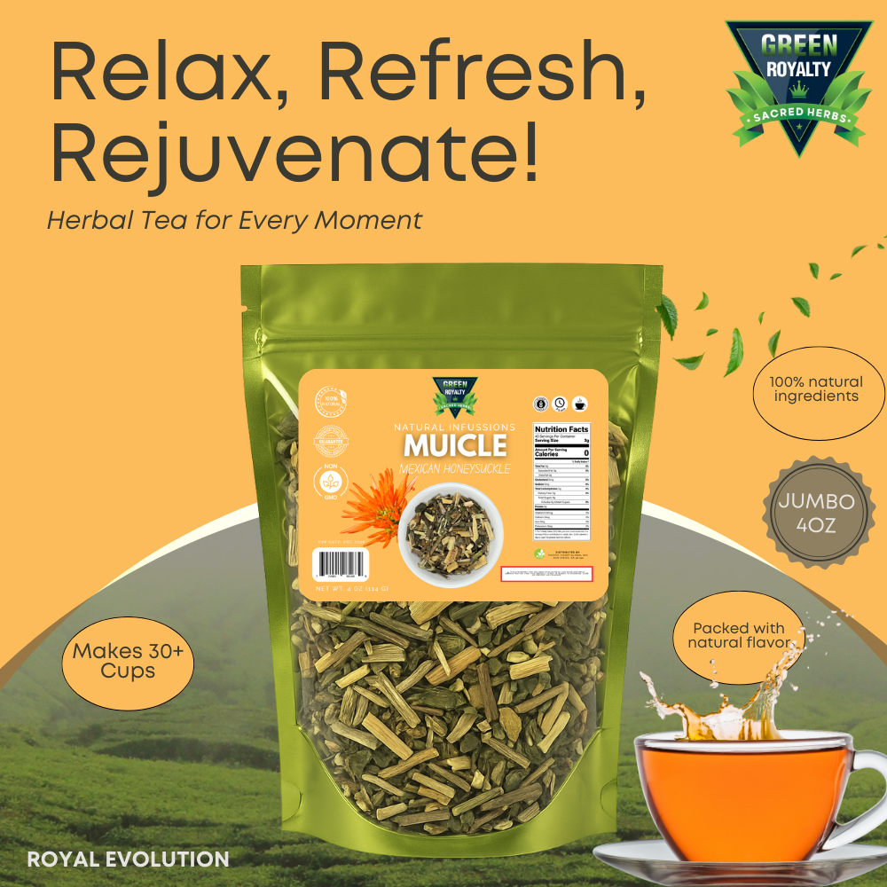 Green Royalty- Muicle Herb 4oz(Mexican Honeysuckle)