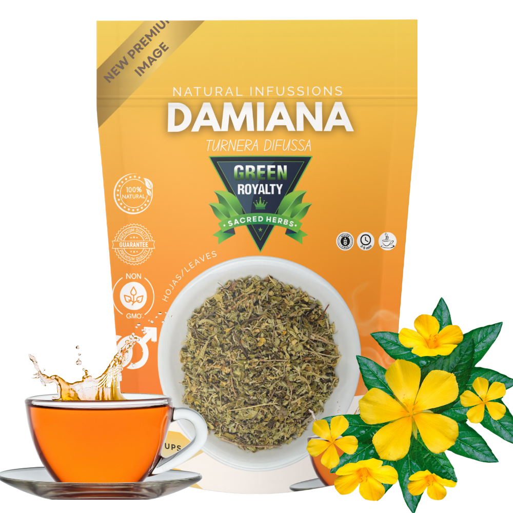 Green Royalty- Damiana Herb 4oz(Damiana Hierba)