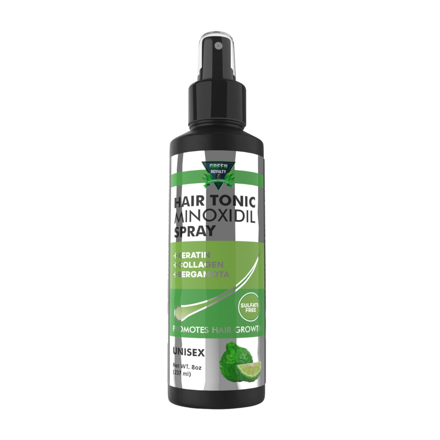 Green Royalty Bergamot Minoxidil Tonic Spray(8oz)