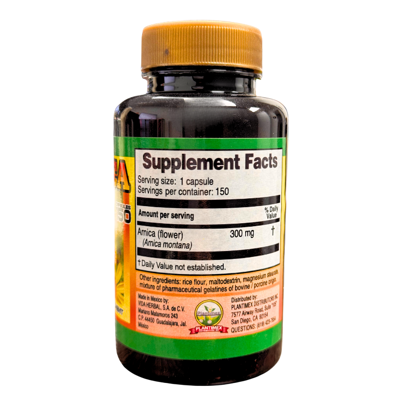 Plantimex- Arnica Capsules (150ct)