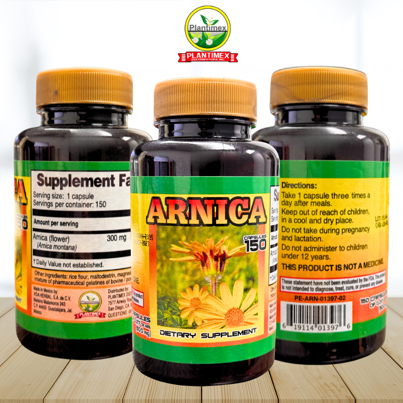 Plantimex- Arnica Capsules (150ct)