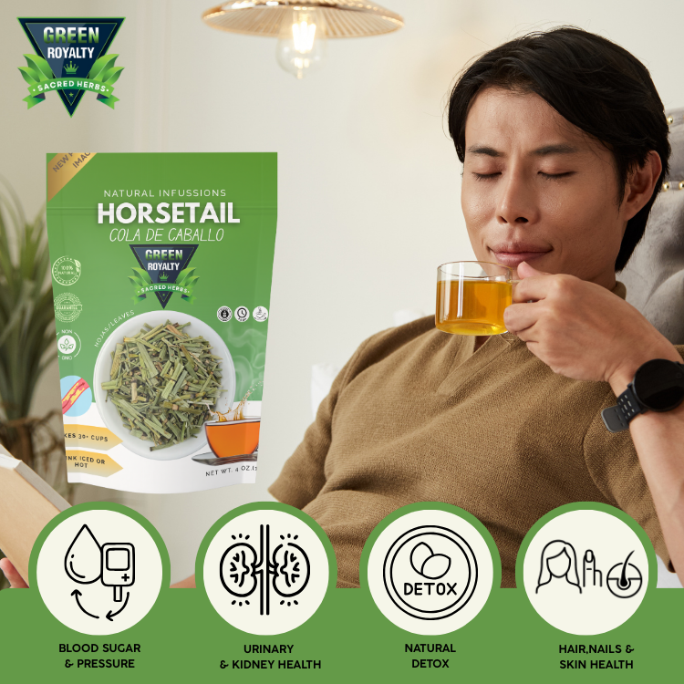 Green Royalty- Cola de Caballo(4oz)/ Horsetail Herb