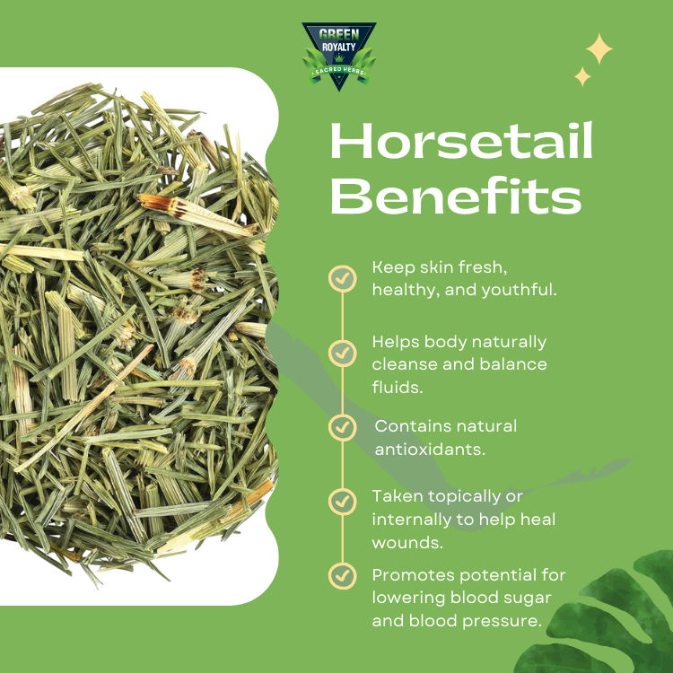 Green Royalty- Cola de Caballo(4oz)/ Horsetail Herb