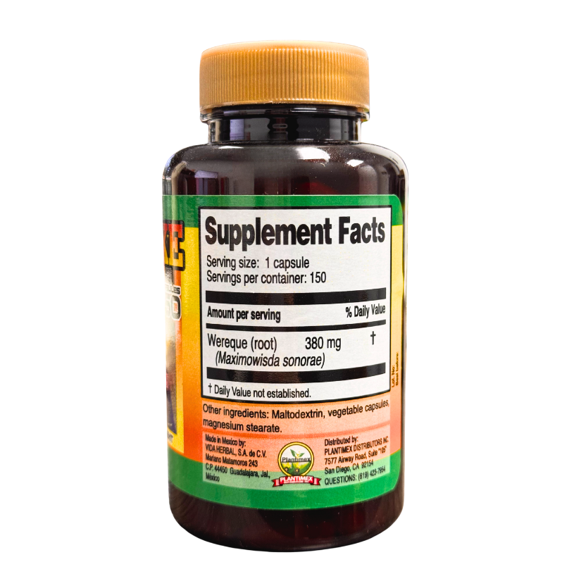 Plantimex- Wereke Capsules (150ct)