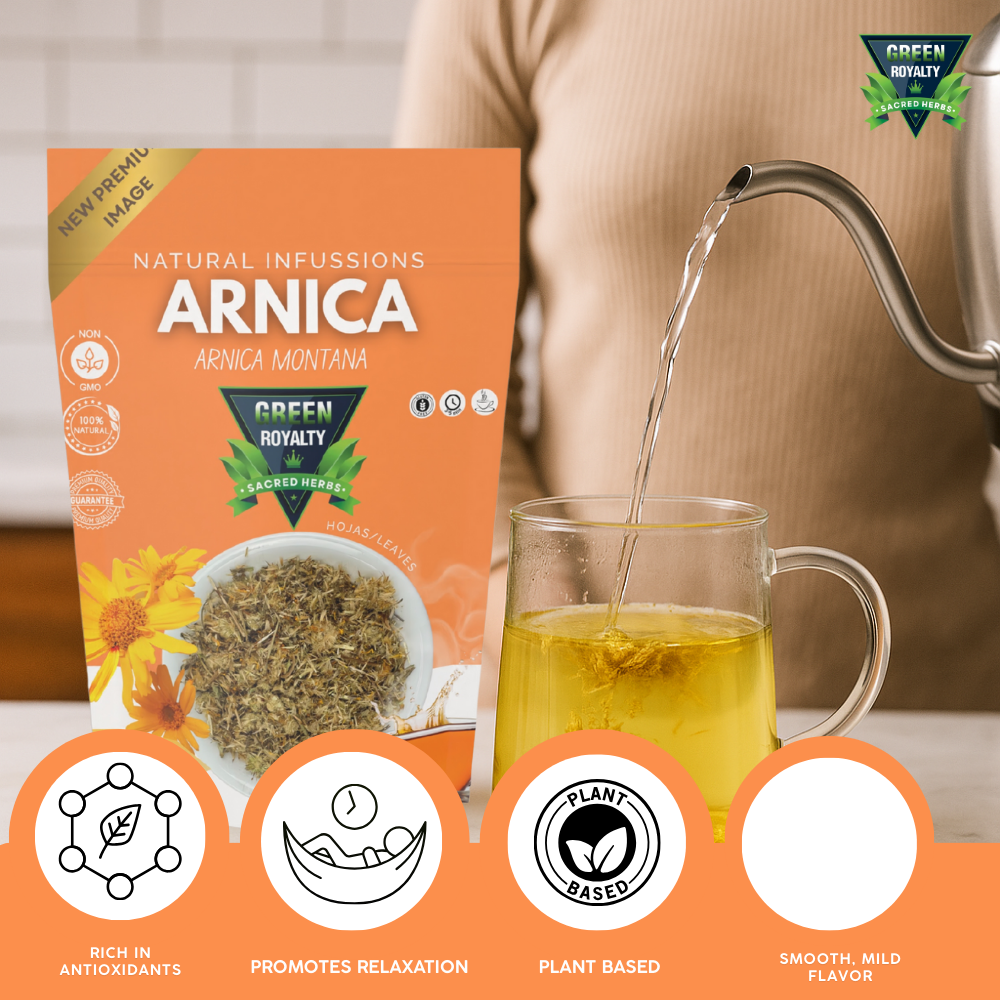 Green Royalty- Flor Arnica(4oz)/Arnica Flowers
