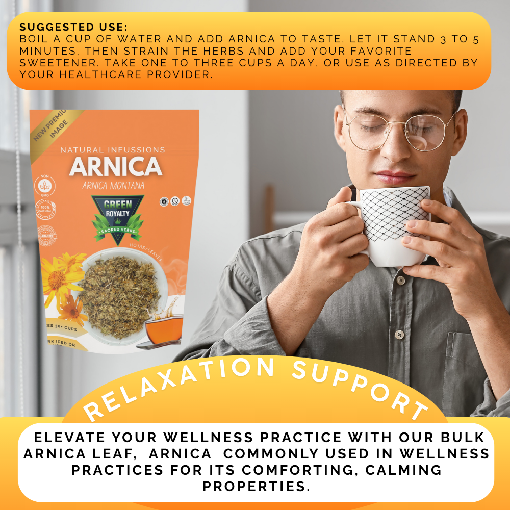Green Royalty- Flor Arnica(4oz)/Arnica Flowers