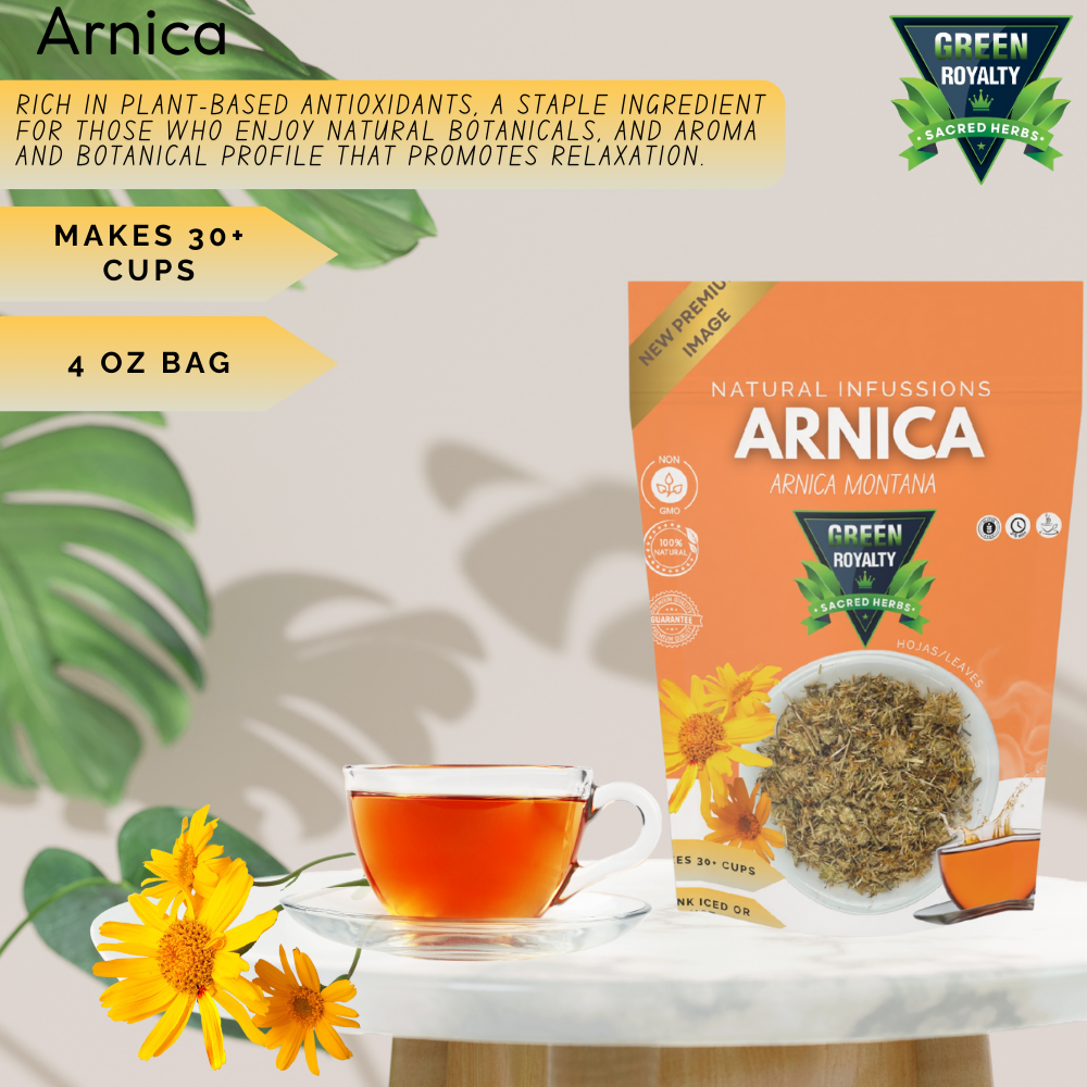 Green Royalty- Flor Arnica(4oz)/Arnica Flowers
