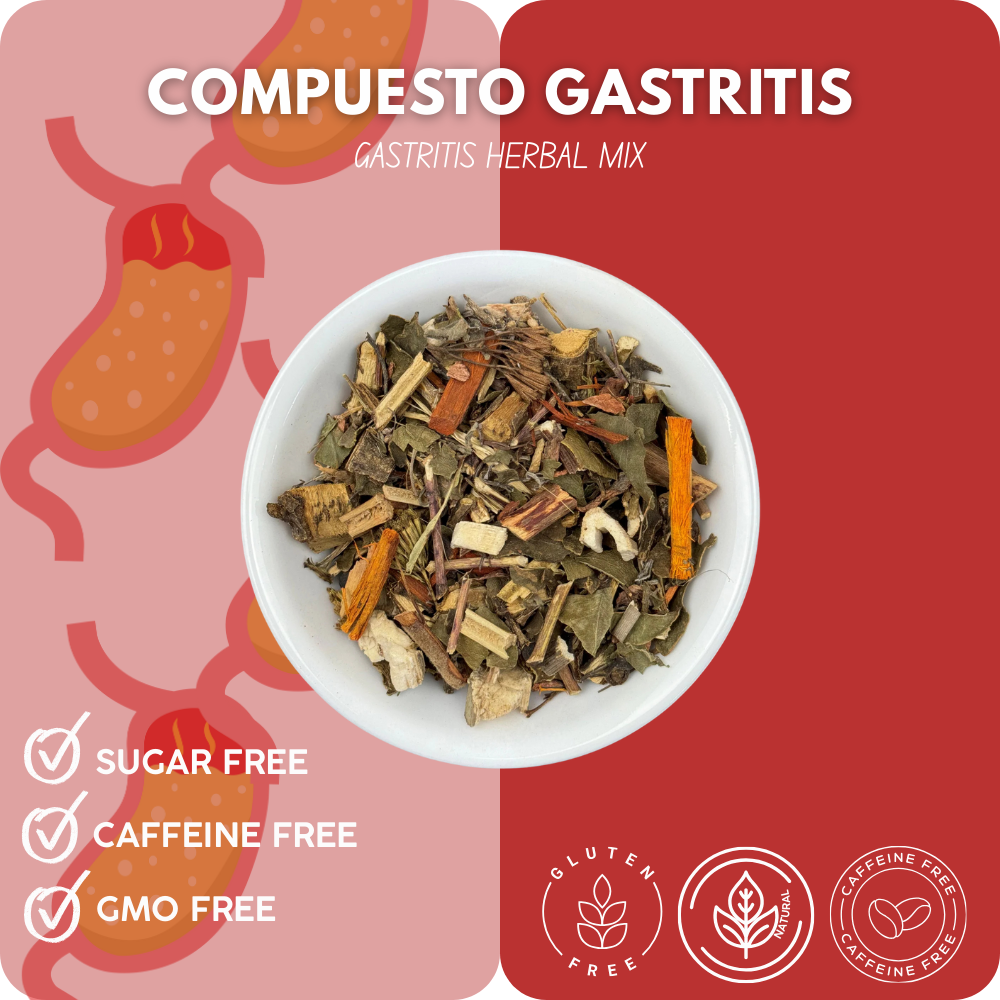 Green Royalty- Compuesto de Gastritis 4oz(114g)-Herbal Mix for Gastritis