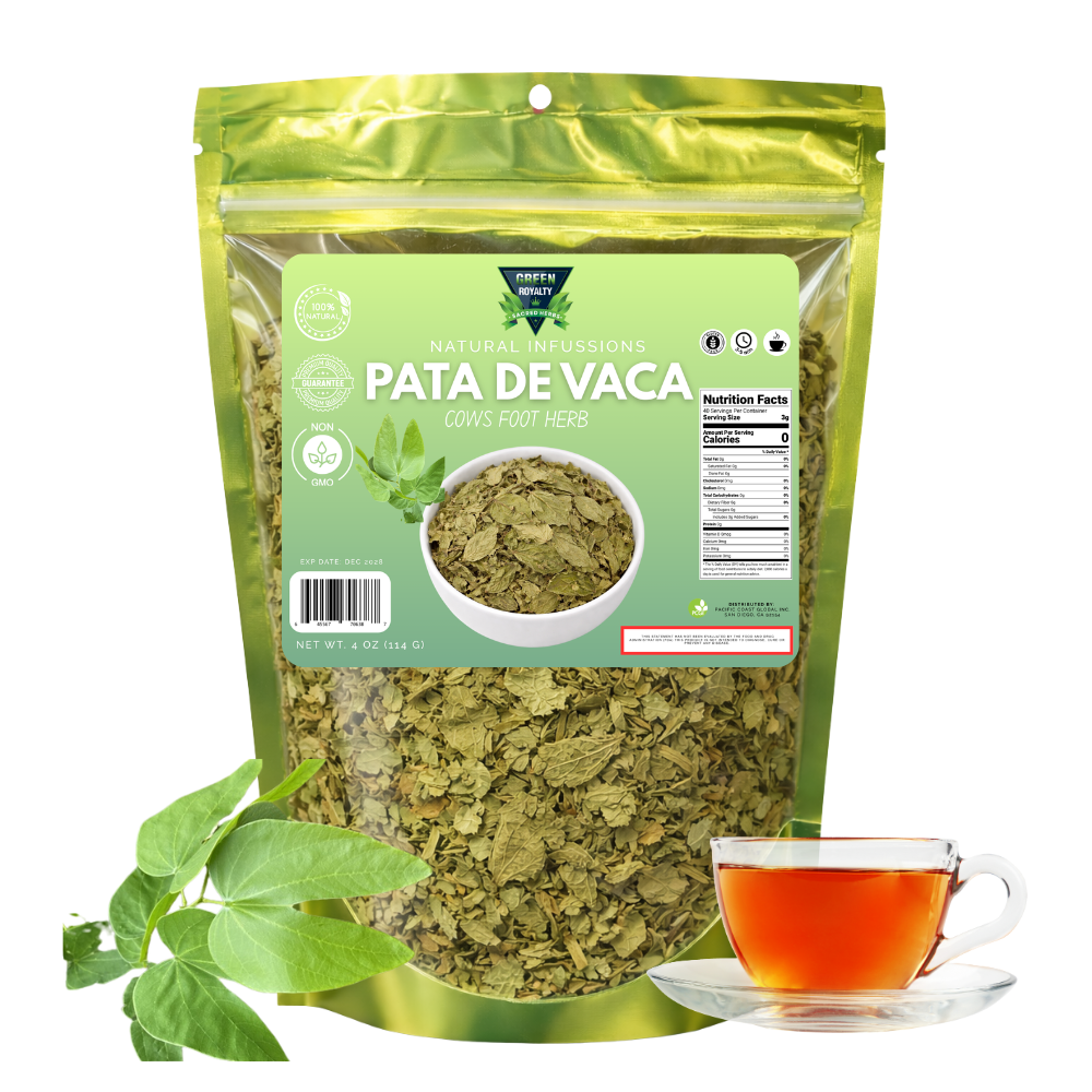 Green Royalty- Pata Vaca Hoja(4oz)/Cow's Foot Leaf