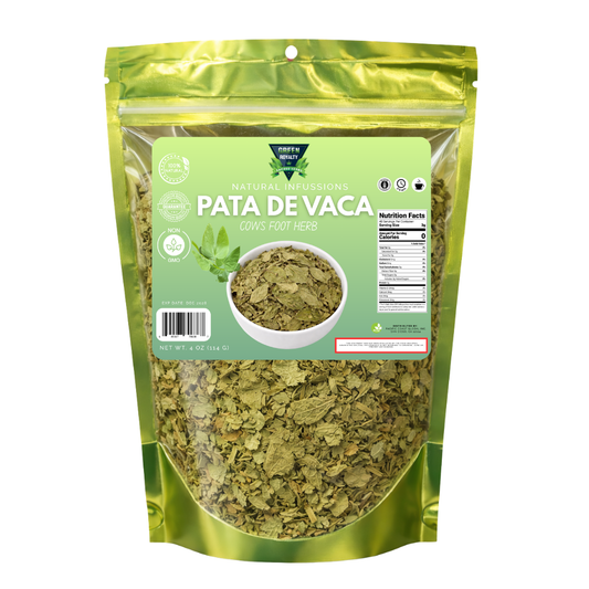 Green Royalty- Pata Vaca Hoja(4oz)/Cow's Foot Leaf
