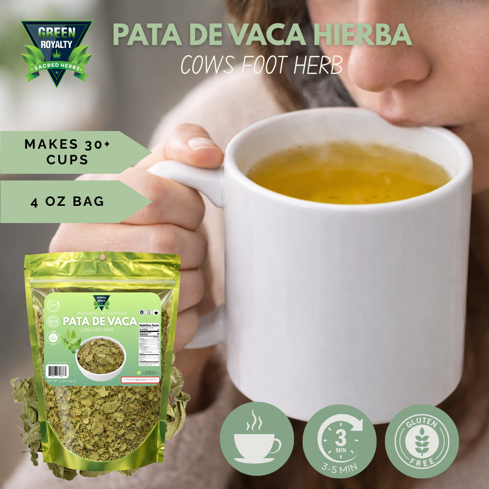 Green Royalty- Pata Vaca Hoja(4oz)/Cow's Foot Leaf