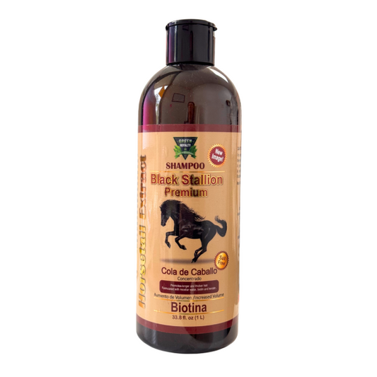 Green Royalty- Black Stallion Premium Horsetail Shampoo (32 Fl Oz)