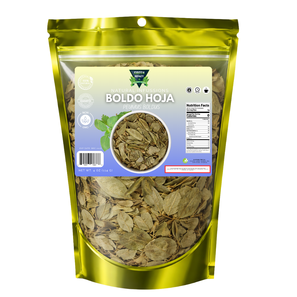 Green Royalty-Boldo Hoja(4oz)/Boldo Leaves