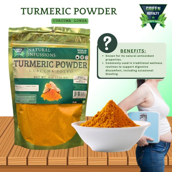 Green Royalty- Turmeric Powder (4oz) / Polvo de Curcuma
