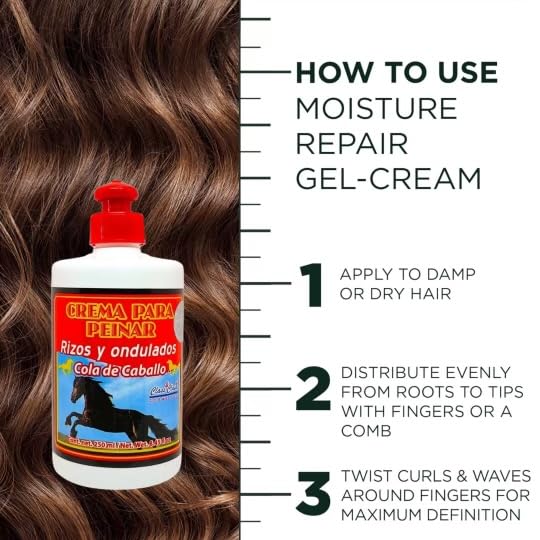 Labs Incredible Horsetail Styling Cream for Curly & Wavy Hair | Defines Curls & Tames Frizz 250 ml (8.45 oz) | Crema para peinar Cola de caballo