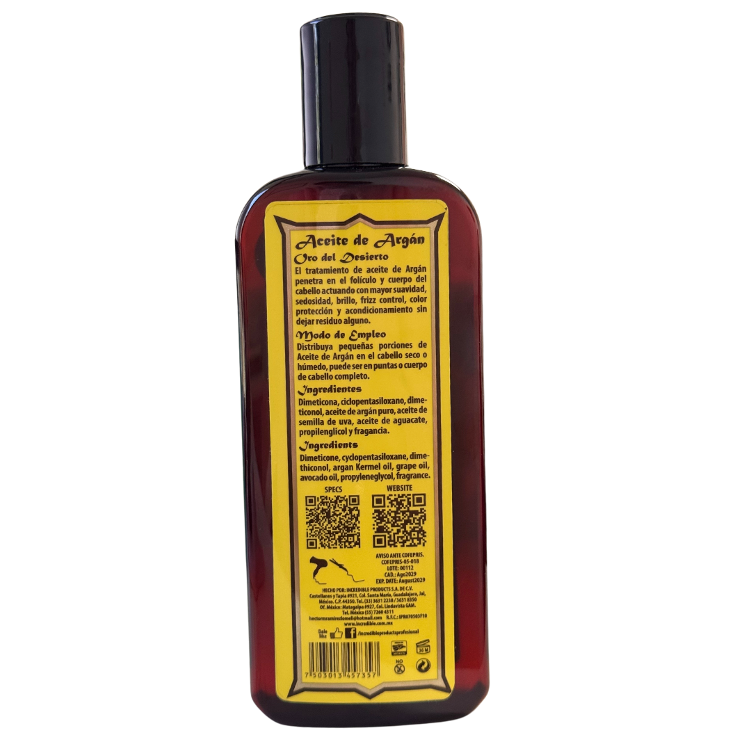 LABS Incredible Argan Hair Oil 8oz (250ml) (aceite de argan)