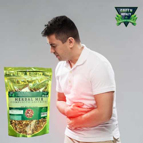 Green Royalty- Compuesto de Gastritis 4oz(114g)-Herbal Mix for Gastritis