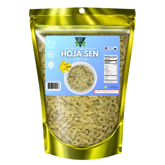 Green Royalty- Hoja Sen(4oz)/Senna Leaf