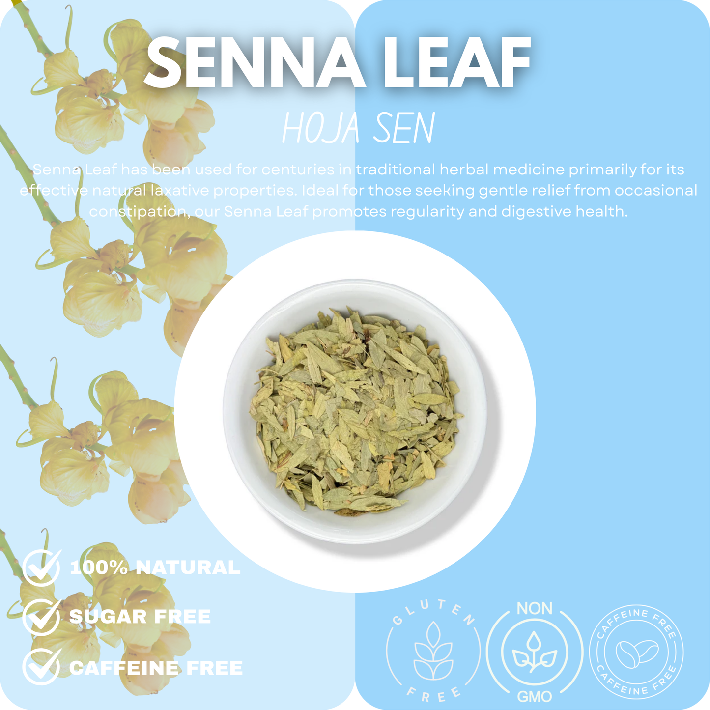 Green Royalty- Hoja Sen(4oz)/Senna Leaf