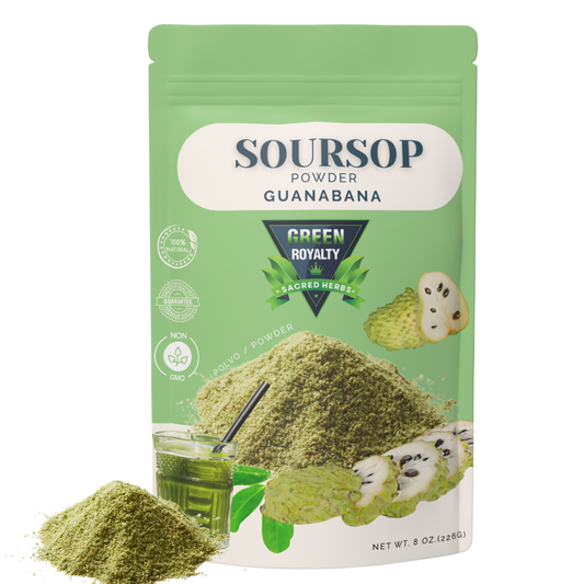 Green Royalty- Guanabana Polvo/Soursop Powder(8oz)