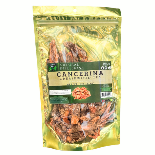 Green Royalty- Cancerina(4oz)/Greasewood Bark