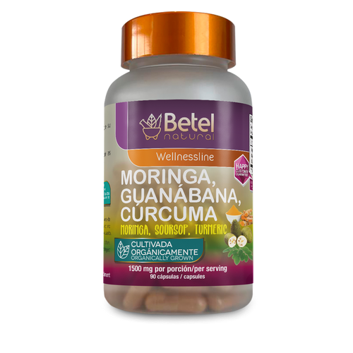 Moringa/Guanabana/Curcuma 90Cap