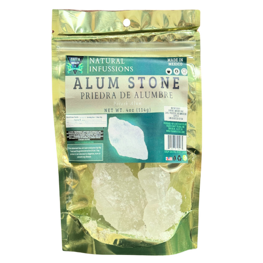 Green Royalty- Piedra de Alumbre(4oz)/ Alum Stone