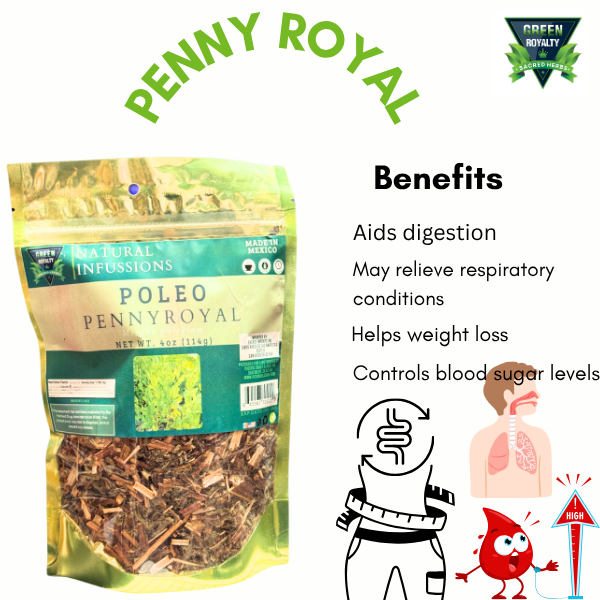 Green Royalty- Poleo(4oz)/Pennyroyal Herb
