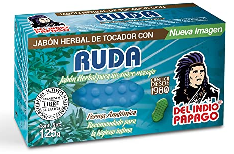 Del Indio Papago Herbal Soap with Ruda (125g)