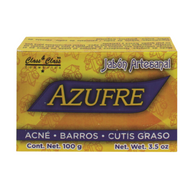 Labs Incredible Azufre Artisan Sulfur Soap Bar - 100g (3.5 oz) - Helps Oily Skin, Reduces Acne, and Promotes a Clear Complexion